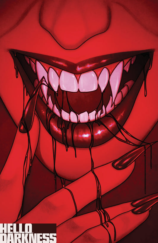 Hello Darkness #23 B Variant (Dressed, Frison) ISBN: 84428401112923021 - FOC DATE: 6/14/26  - Release Date: 7/22/26