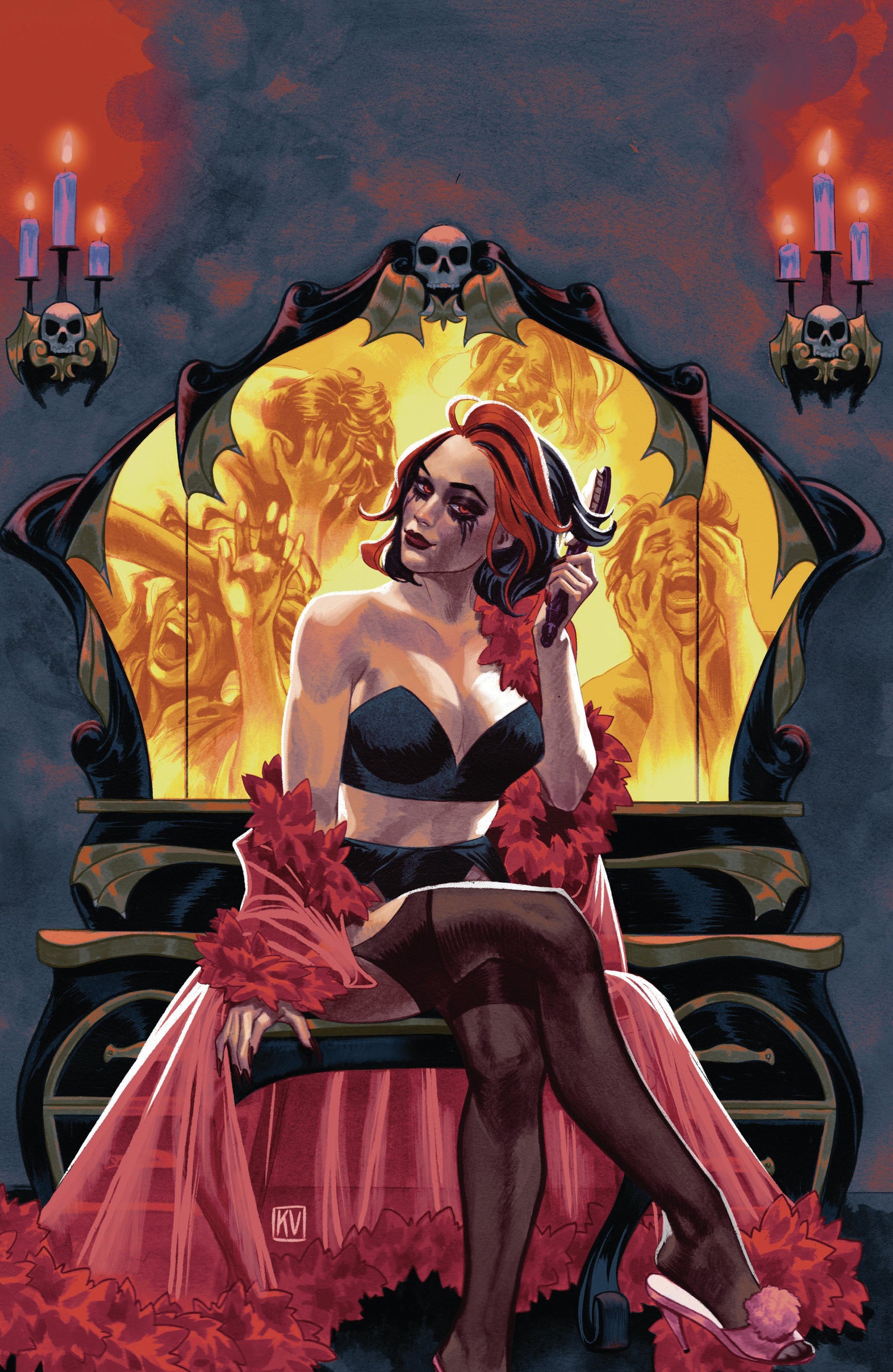 Hello Darkness #27 C Variant (Full Art, Valerio) ISBN: 84428401112927031 - FOC DATE: 10/18/26  - Release Date: 11/25/26