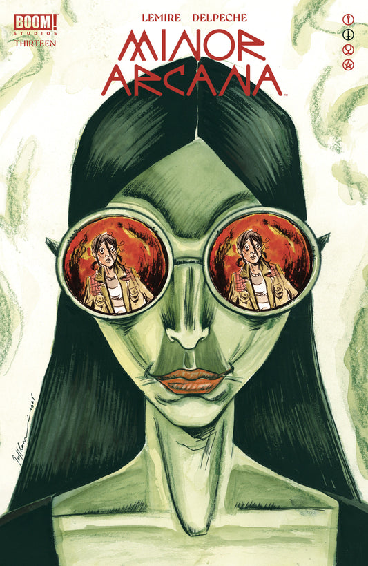 Minor Arcana #13 A Main (Dressed, Lemire) ISBN: 84428401135813011 - Release Date: 1/14/26