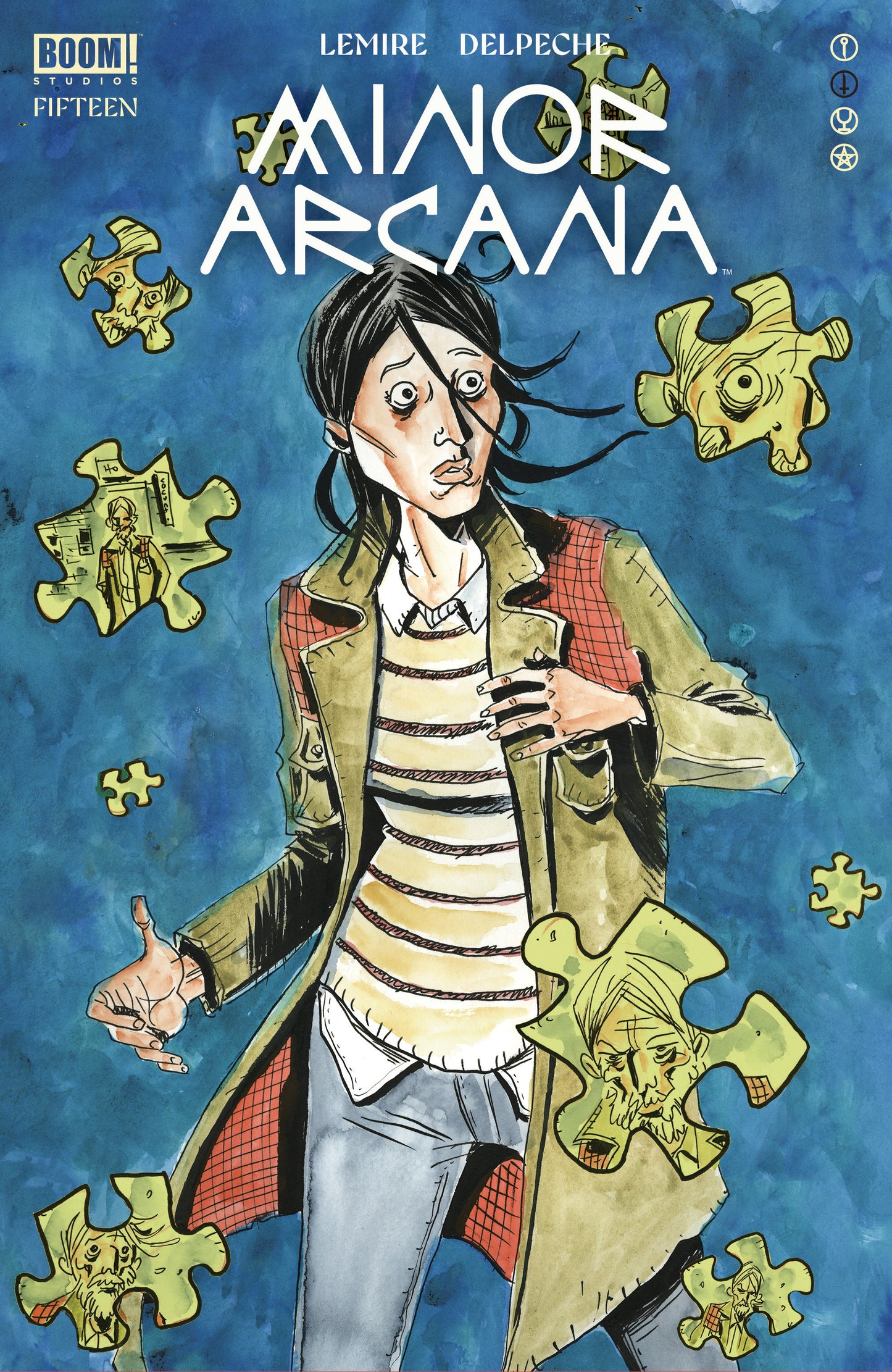 Minor Arcana #15 A Main (Dressed, Lemire) ISBN: 84428401135815011 - Release Date: 3/25/26