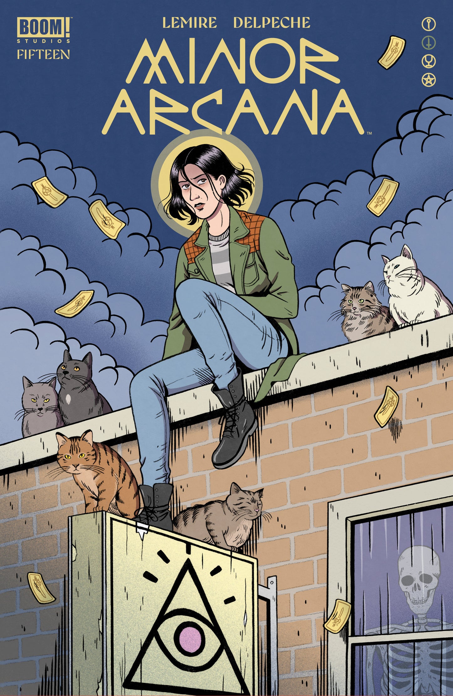 Minor Arcana #15 B Variant (Dressed, Woodall) ISBN: 84428401135815021 - Release Date: 3/25/26