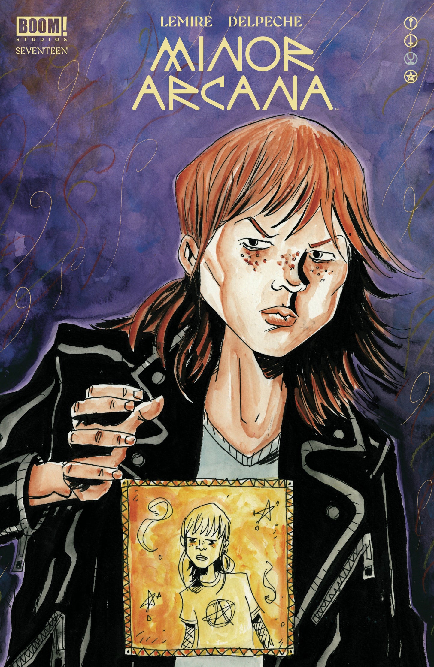 Minor Arcana #17 A Main (Dressed, Lemire) ISBN: 84428401135817011 - FOC DATE: 6/28/26  - Release Date: 8/5/26