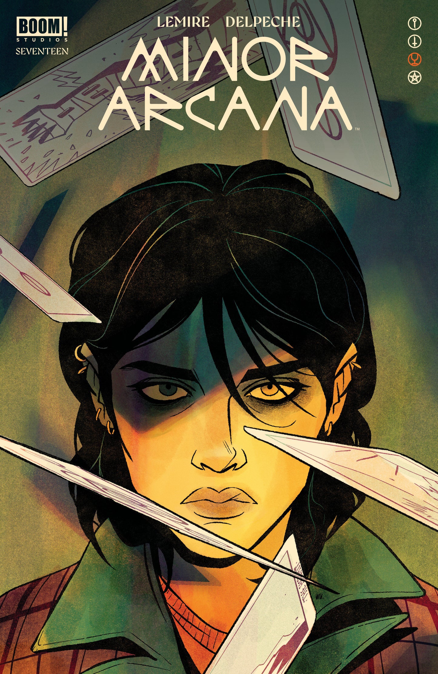 Minor Arcana #17 B Variant (Dressed, Wu) ISBN: 84428401135817021 - FOC DATE: 6/28/26  - Release Date: 8/5/26