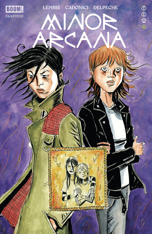 Minor Arcana #18 A Main (Dressed, Lemire) ISBN: 84428401135818011 - FOC DATE: 7/26/26  - Release Date: 9/2/26