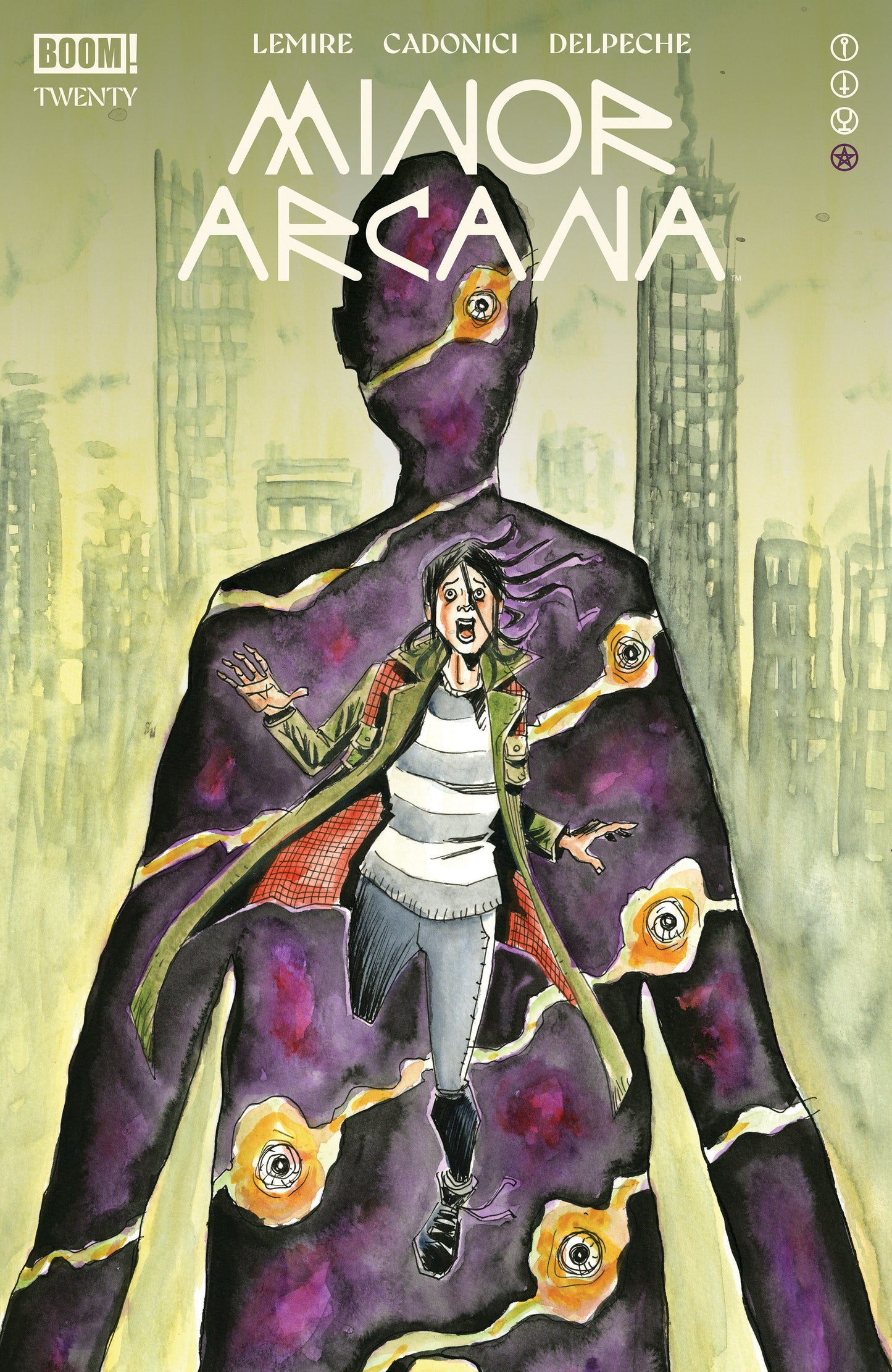 Minor Arcana #20 A Main (Dressed, Lemire) ISBN: 84428401135820011 - FOC DATE: 9/27/26  - Release Date: 11/4/26