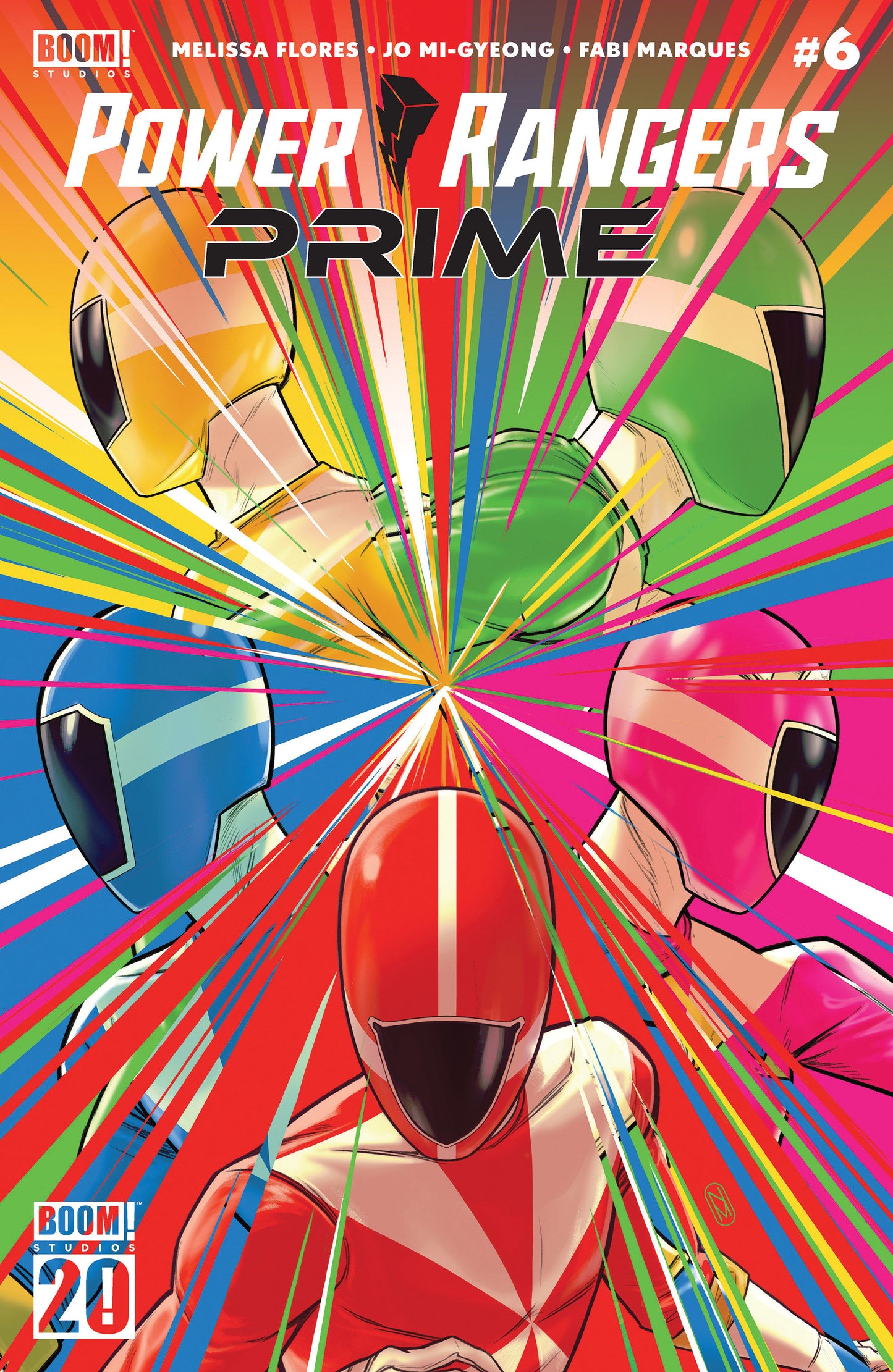 Power Rangers Prime #6 B Variant  - Release Date:  04/30/2025