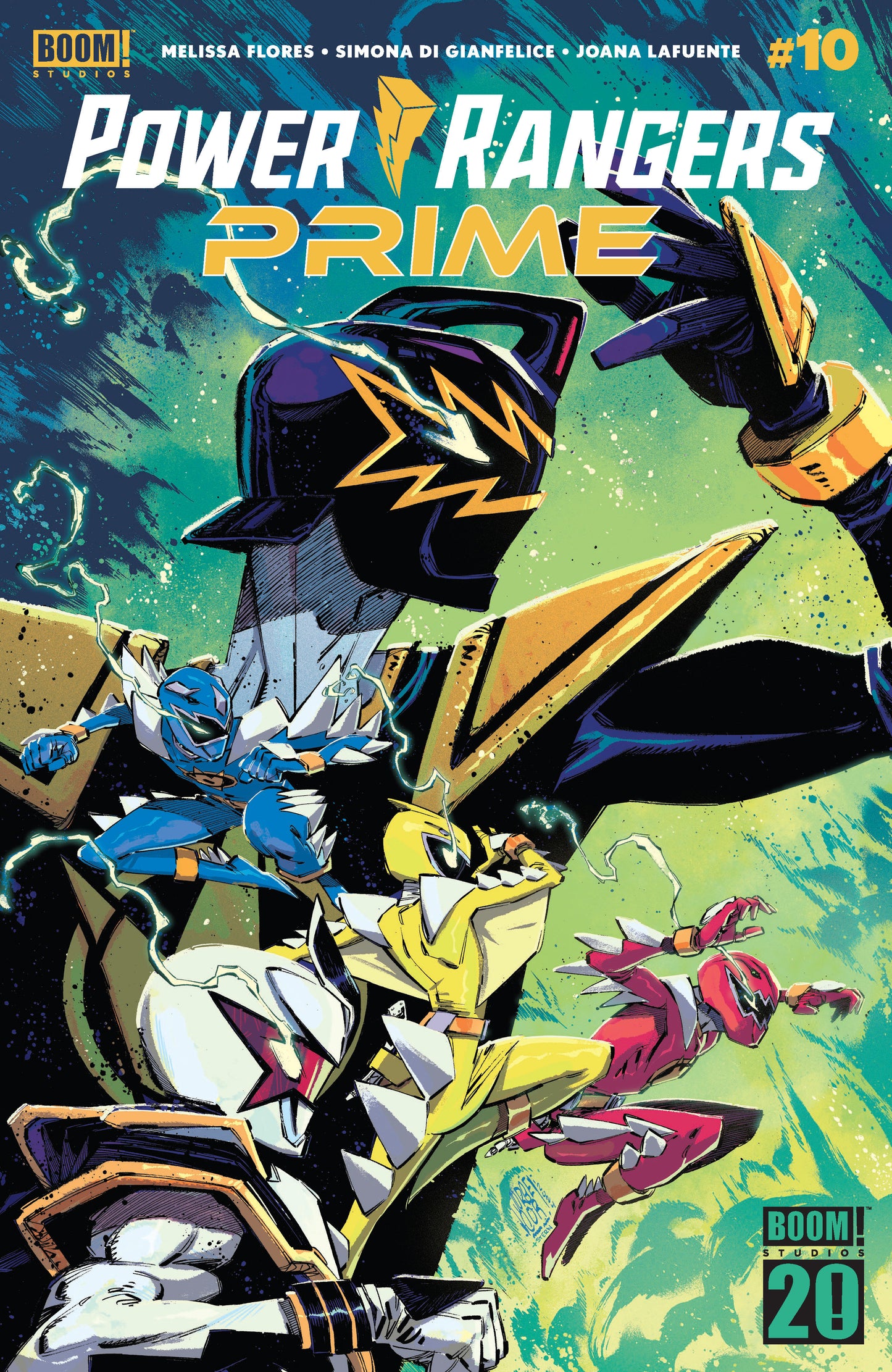 Power Rangers Prime #10 B Variant (Dressed, Corona) - 9/10/25 - Release Date:  9/10/25
