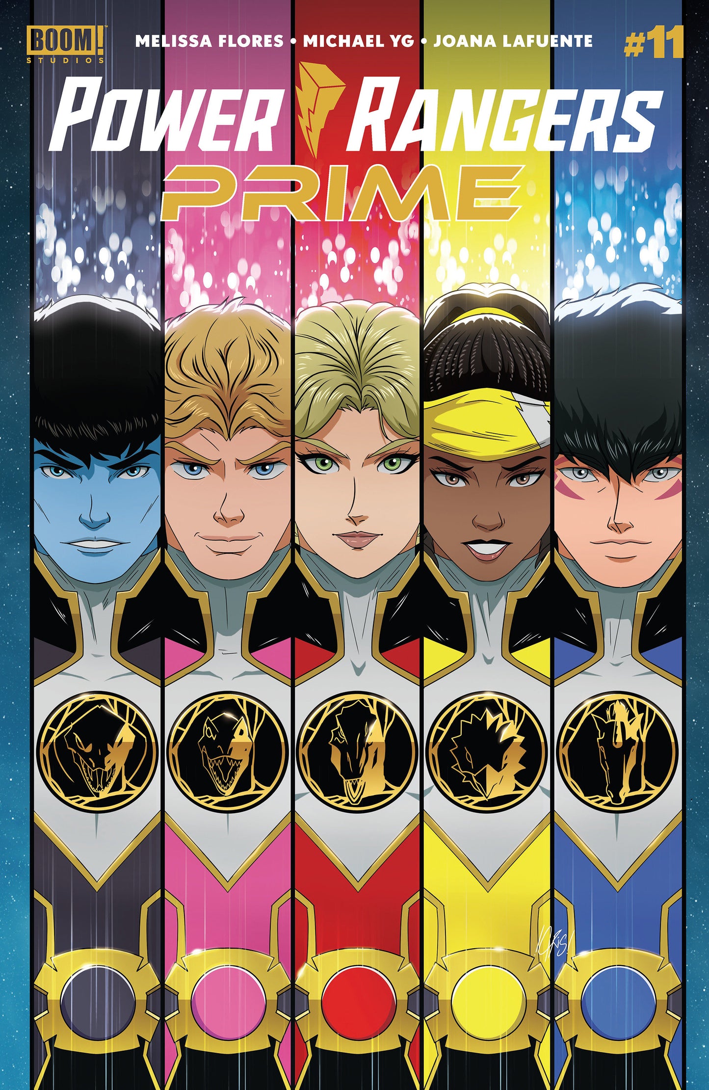 Power Rangers Prime #11 H FOC Reveal Variant (Dressed, Jones) ISBN: 84428401206511081 - Release Date: 10/15/25