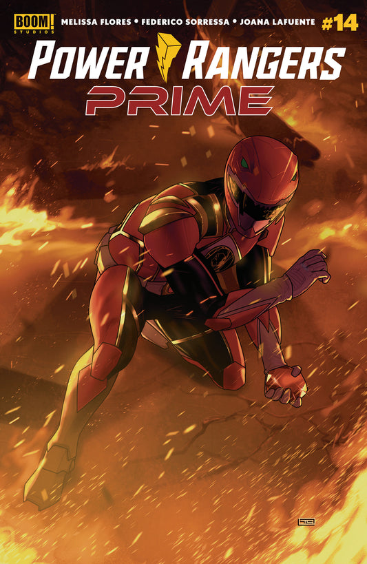 Power Rangers Prime #14 H FOC Reveal Variant (Dressed, Clarke) ISBN: 84428401206514081 - Release Date: 1/28/26