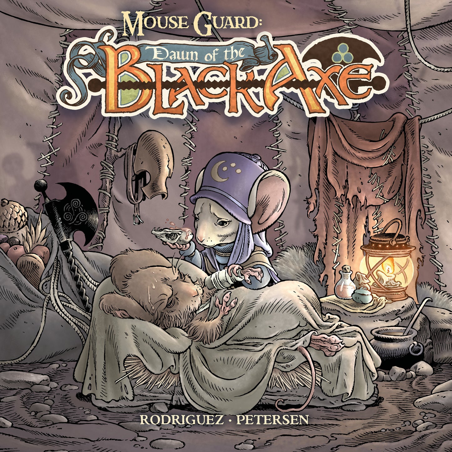 Mouse Guard: Dawn of the Black Axe #3 A Main (Dressed, Rodríguez)  - Release Date:  6/18/25