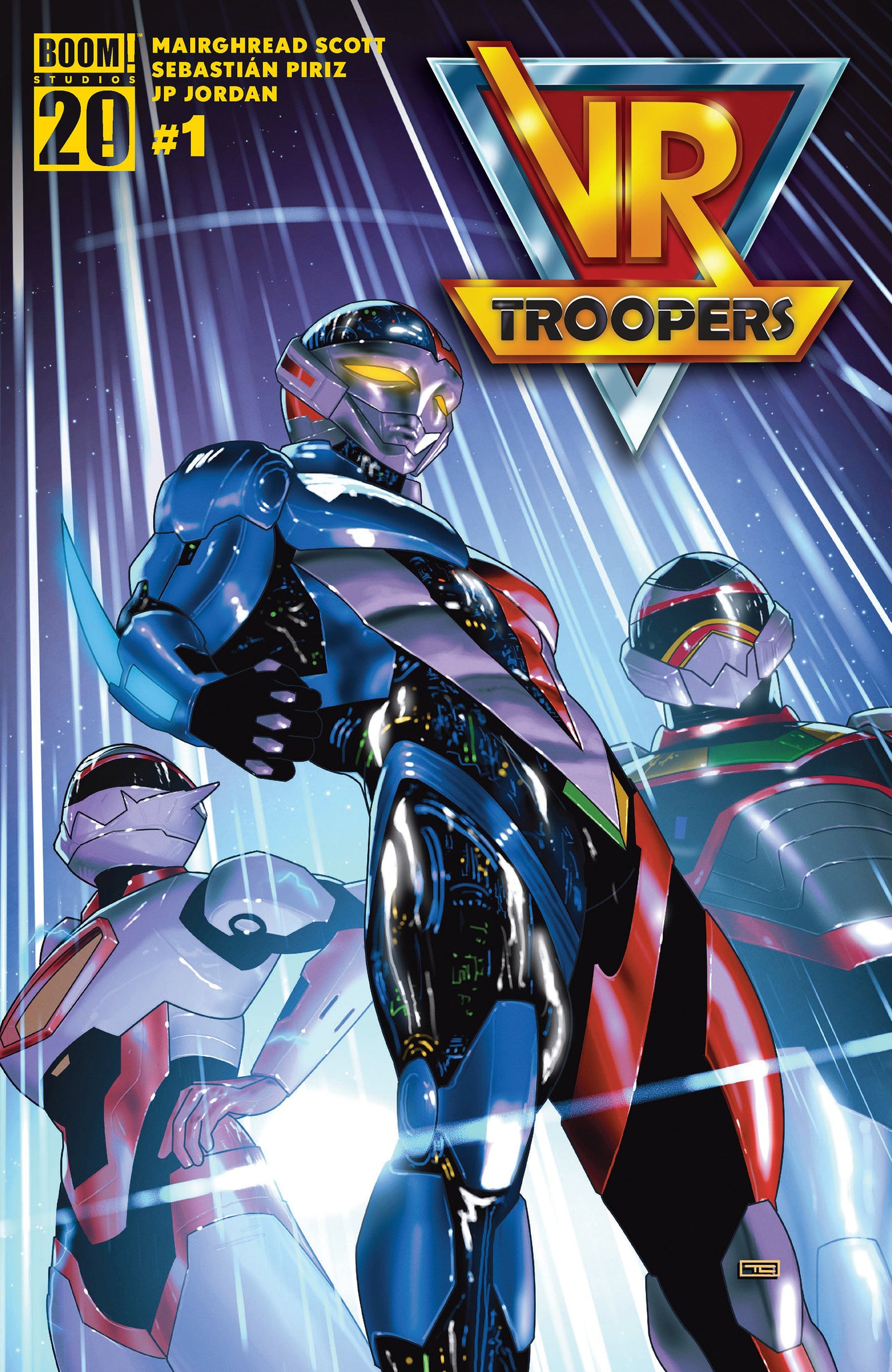 VR Troopers #1 A Main (Dressed, Clarke)  - Release Date:  6/25/25