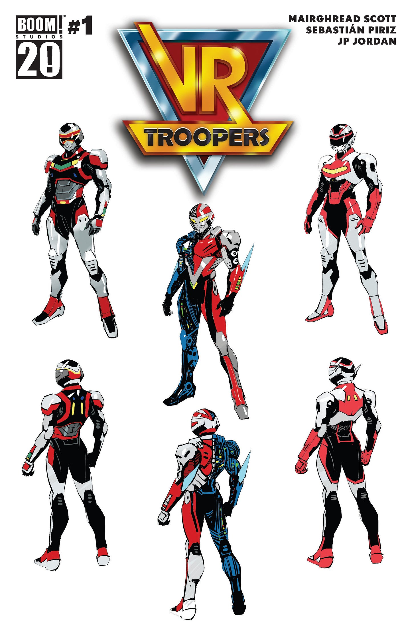 VR Troopers #1 ZB 2nd Printing (Dressed, Mora) - ISBN: 84428401269001012 - Release Date:  8/20/25