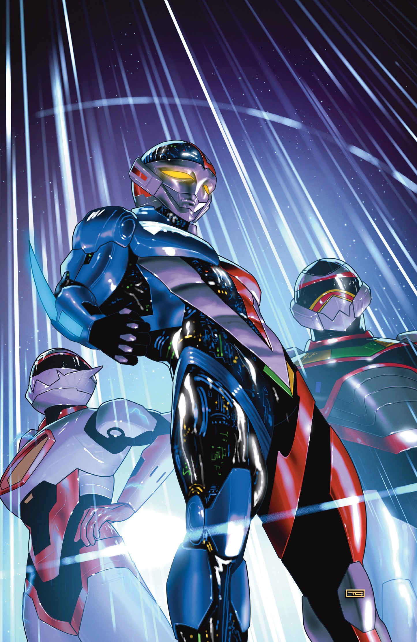 VR Troopers #1 E Foil Variant (Full Art, Clarke)  - Release Date:  6/25/25