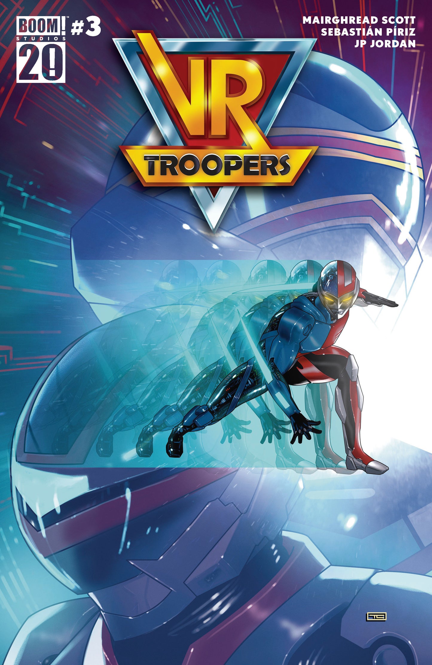 VR Troopers #3 A Main (Dressed, Clarke) - 10/1/25 - ISBN: 84428401269003011