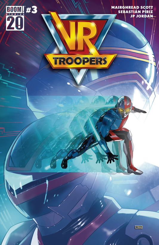 VR Troopers #3 A Main (Dressed, Clarke) - 10/1/25 - ISBN: 84428401269003011