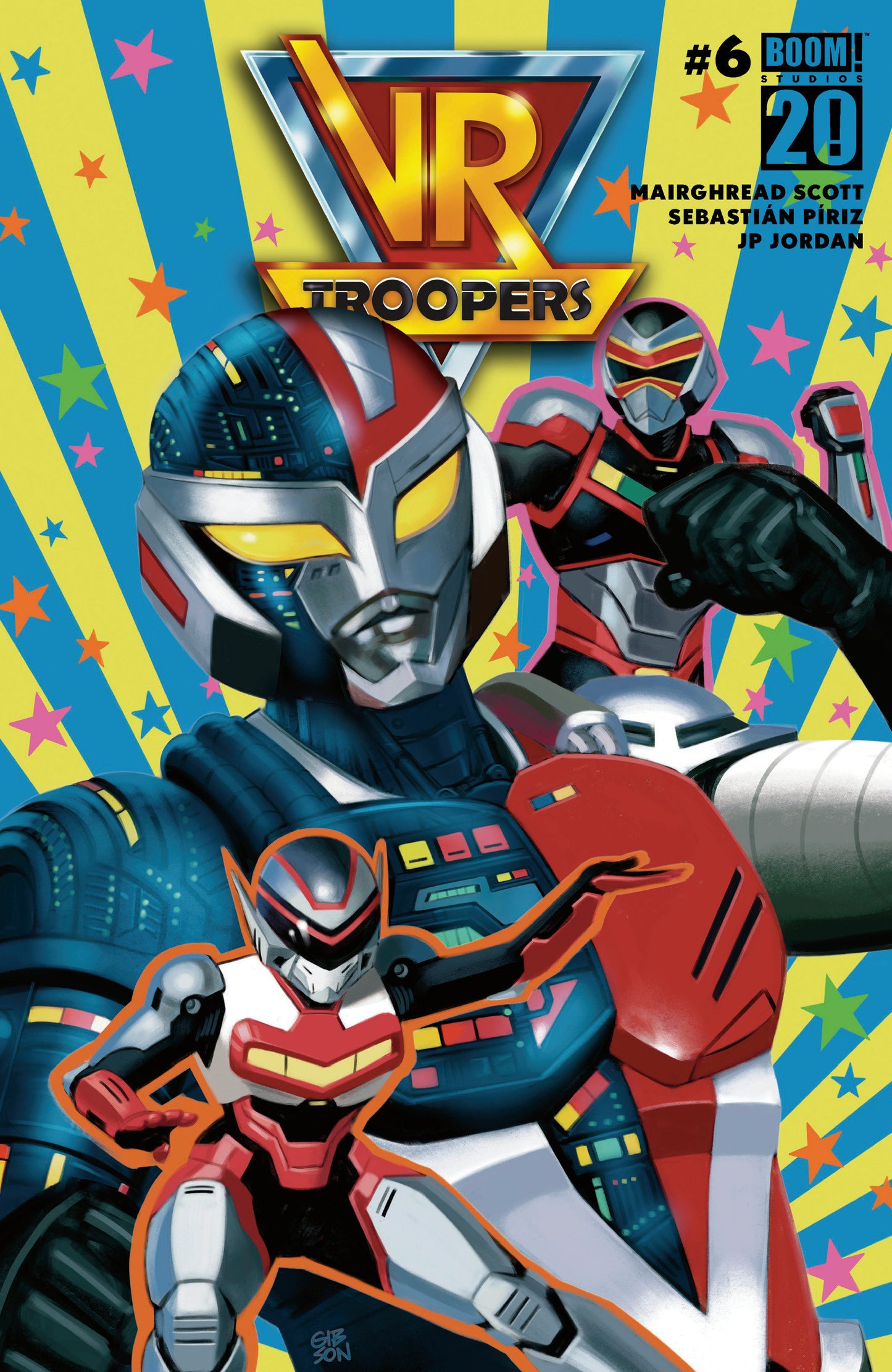 VR Troopers #6 G FOC Reveal Variant (Dressed, Gibson) ISBN: 84428401269006071 - Release Date: 1/21/26