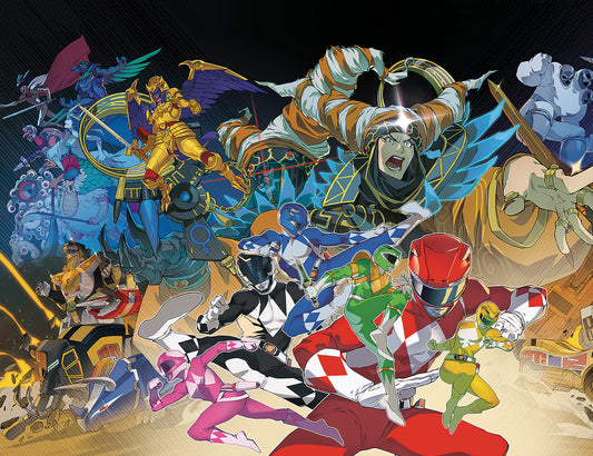 Mighty Morphin Power Rangers: Rita's Rewind #1 C Variant (Full Art, Foil, GAME ART) - ISBN: 84428401271301031 - Release Date:  8/6/25