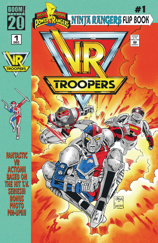 VR Troopers/Power Rangers Flipbook Facsimile Edition #1 A Main (Dressed, Smith & Ross) - ISBN: 84428401283601011 - Release Date:  8/27/25