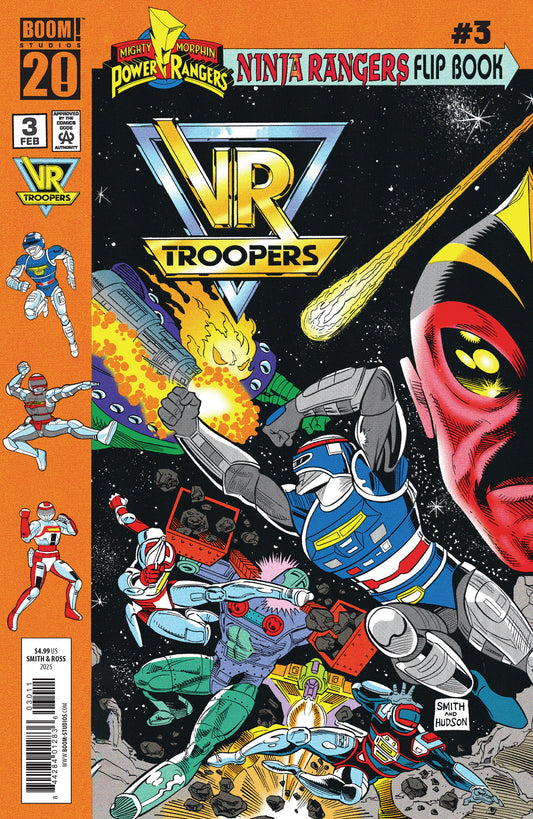 VR Troopers/Power Rangers Flipbook Facsimile Edition #3 A Main (Dressed, Smith) ISBN: 84428401283603011 - Release Date: 11/12/25