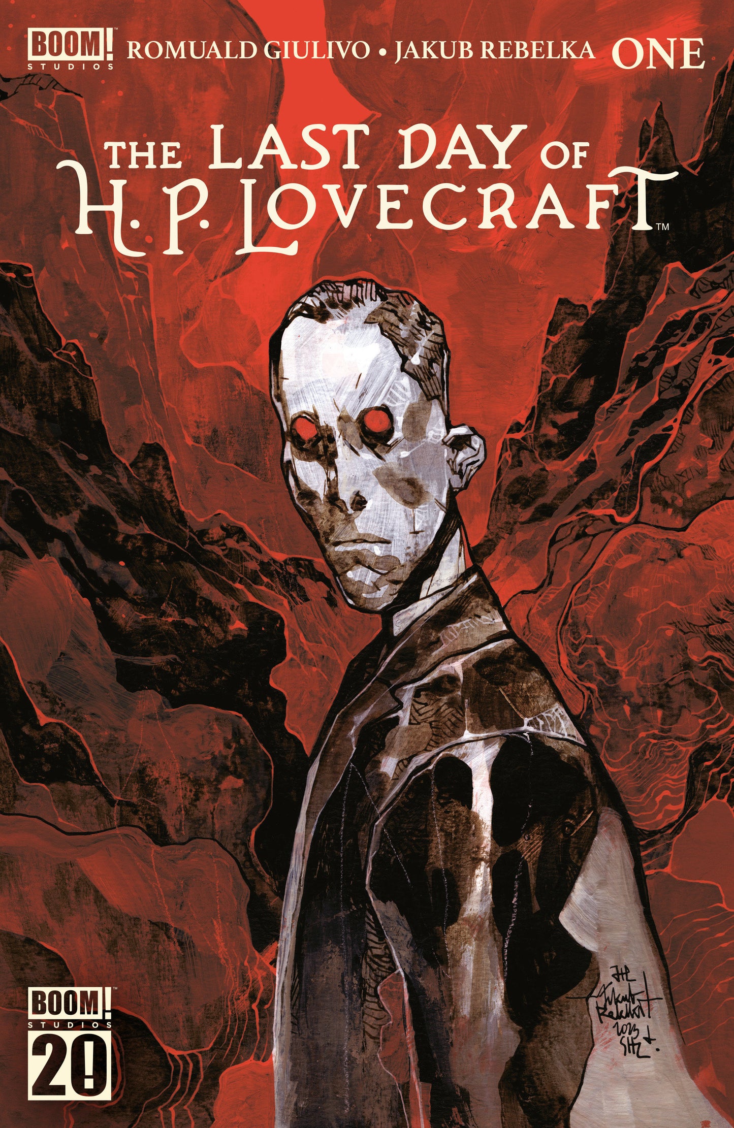 The Last Day of H.P. Lovecraft #1 A Main (Dressed, Rebelka) - 9/17/25 - Release Date:  9/17/25