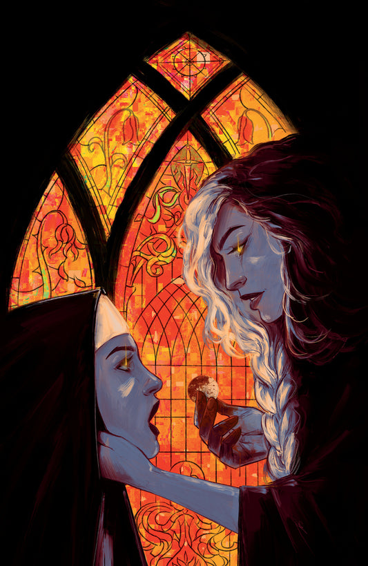 Marian Heretic #4 B Variant (Dressed, Patridge) ISBN: 84428401288104021 - Release Date: 2/4/26