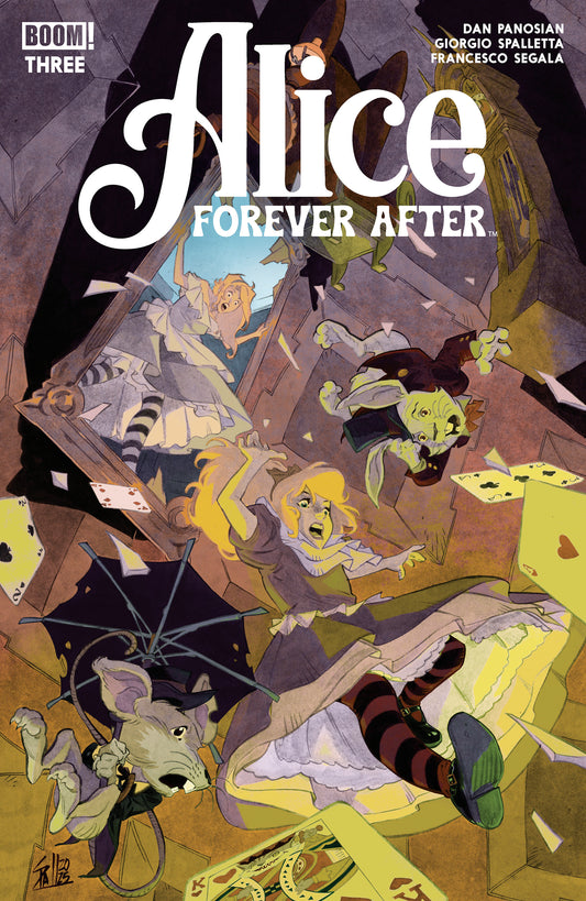 Alice Forever After #3 B Variant (Dressed, Spalletta) ISBN: 84428401291103021 - FOC DATE: 3/2/26  - Release Date: 4/8/26