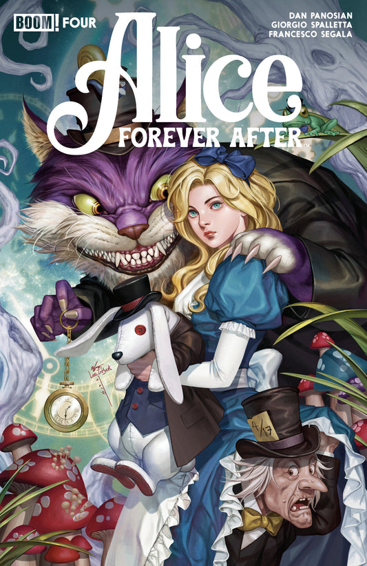 Alice Forever After #4 E FOC Reveal Variant (Dressed, Lee) ISBN: 84428401291104051 - FOC DATE: 5/10/26  - Release Date: 6/24/26