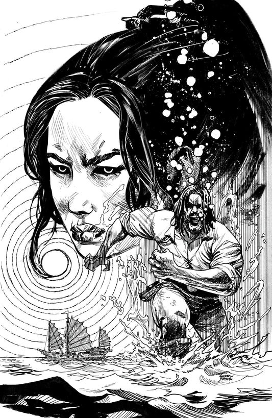 BRZRKR: The Bleeding Tide #1 L Unlimited Var (Full Art, Brown) ISBN: 84428401292801121 - Release Date: 11/26/25