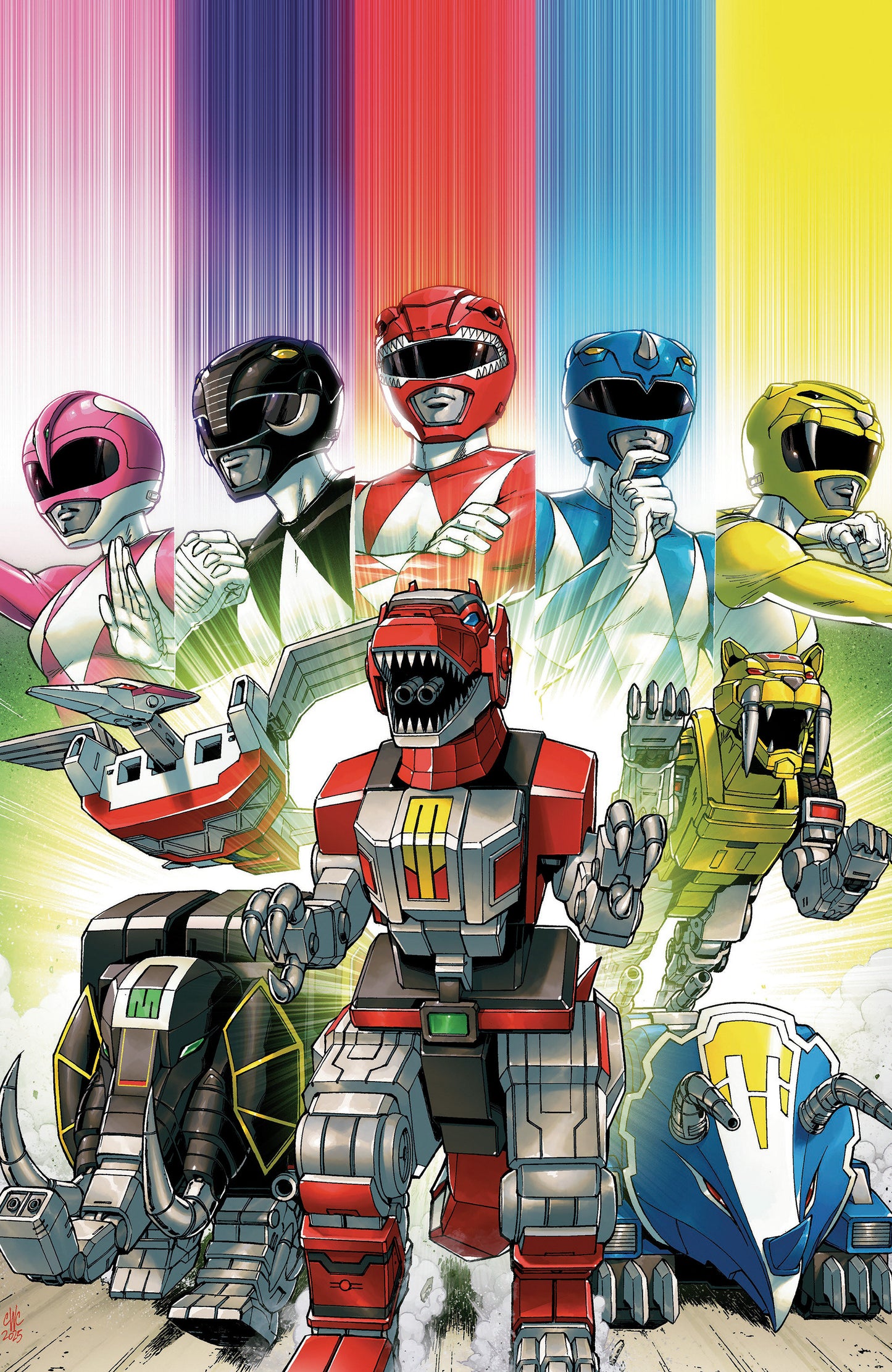 Mighty Morphin Power Rangers: Zord Quest #1 F Unlimited Variant (Full Art, Coller) ISBN: 84428401294201061 - Release Date: 12/31/25
