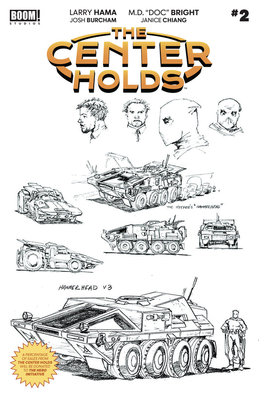 The Center Holds #2 D FOC Reveal Variant (Dressed, Bright) ISBN: 84428401318502041 - FOC DATE: 2/16/26  - Release Date: 3/25/26
