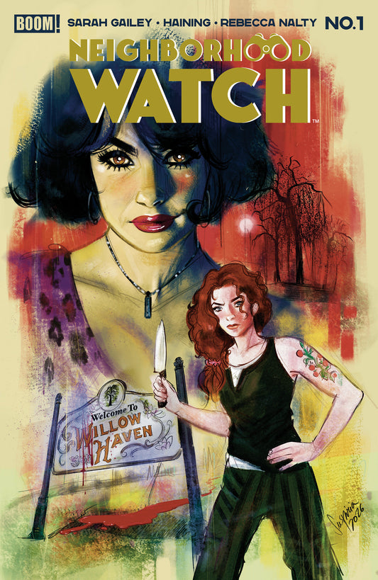Neighborhood Watch #1 B Variant (Dressed, Vilchez) ISBN: 84428401319201021 - FOC DATE: 2/23/26  - Release Date: 4/8/26