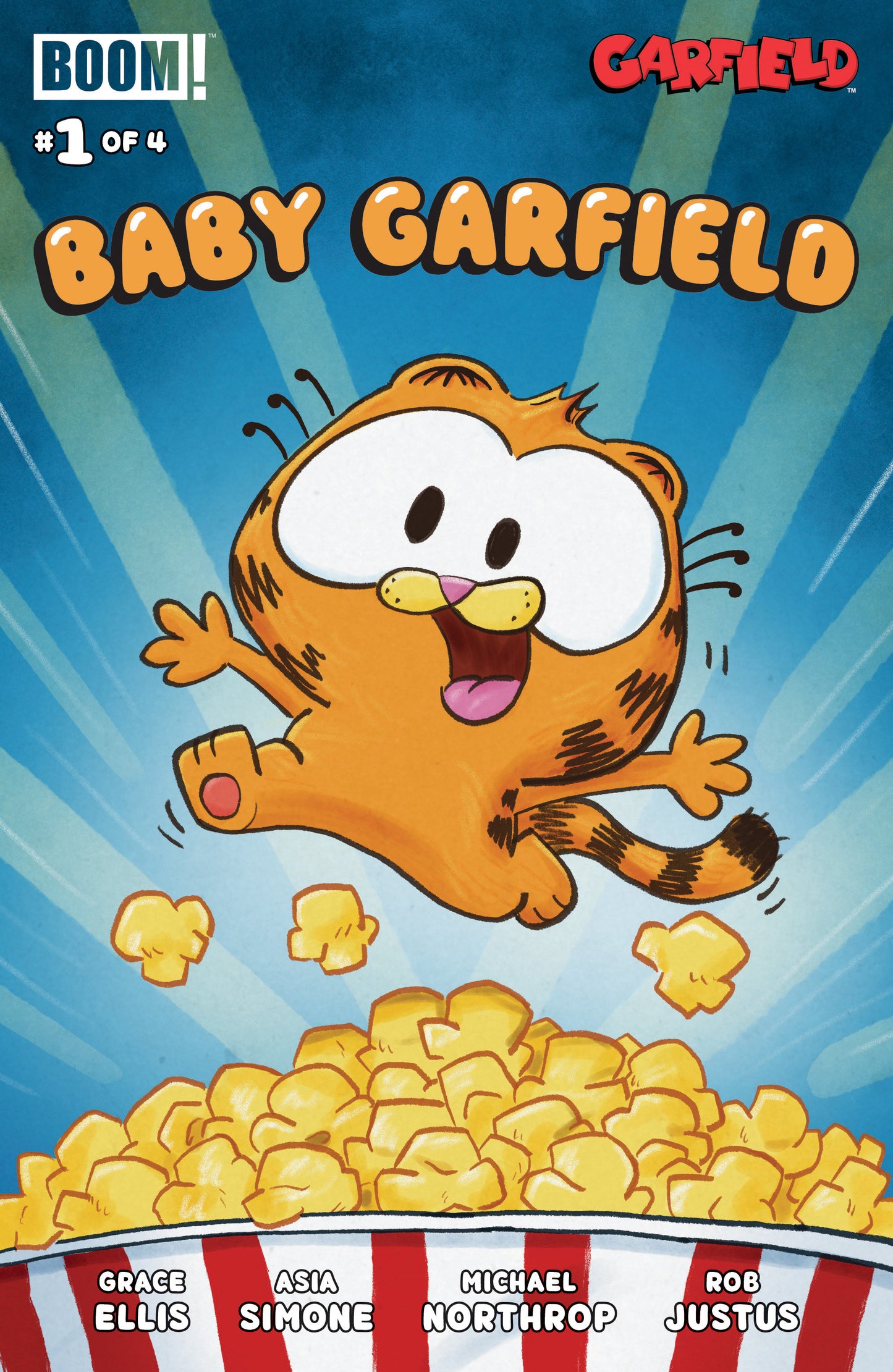Baby Garfield #1 B Variant (Dressed, Justus) ISBN: 84428401320801021 - FOC DATE: 02/09/2026  - Release Date: 03/18/2026
