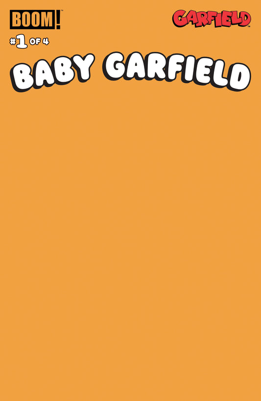 Baby Garfield #1 D Blank Sketch Orange Variant (Dressed, Sketch) ISBN: 84428401320801041 - Release Date: 3/18/26