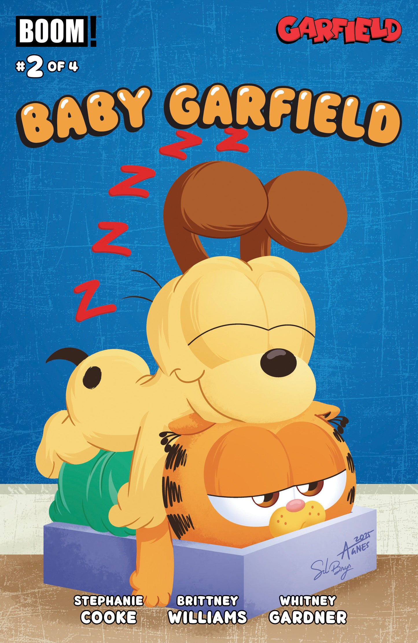 Baby Garfield #2 A Main (Dressed, Garbowska) ISBN: 84428401320802011 - FOC DATE: 3/22/26  - Release Date: 4/29/26