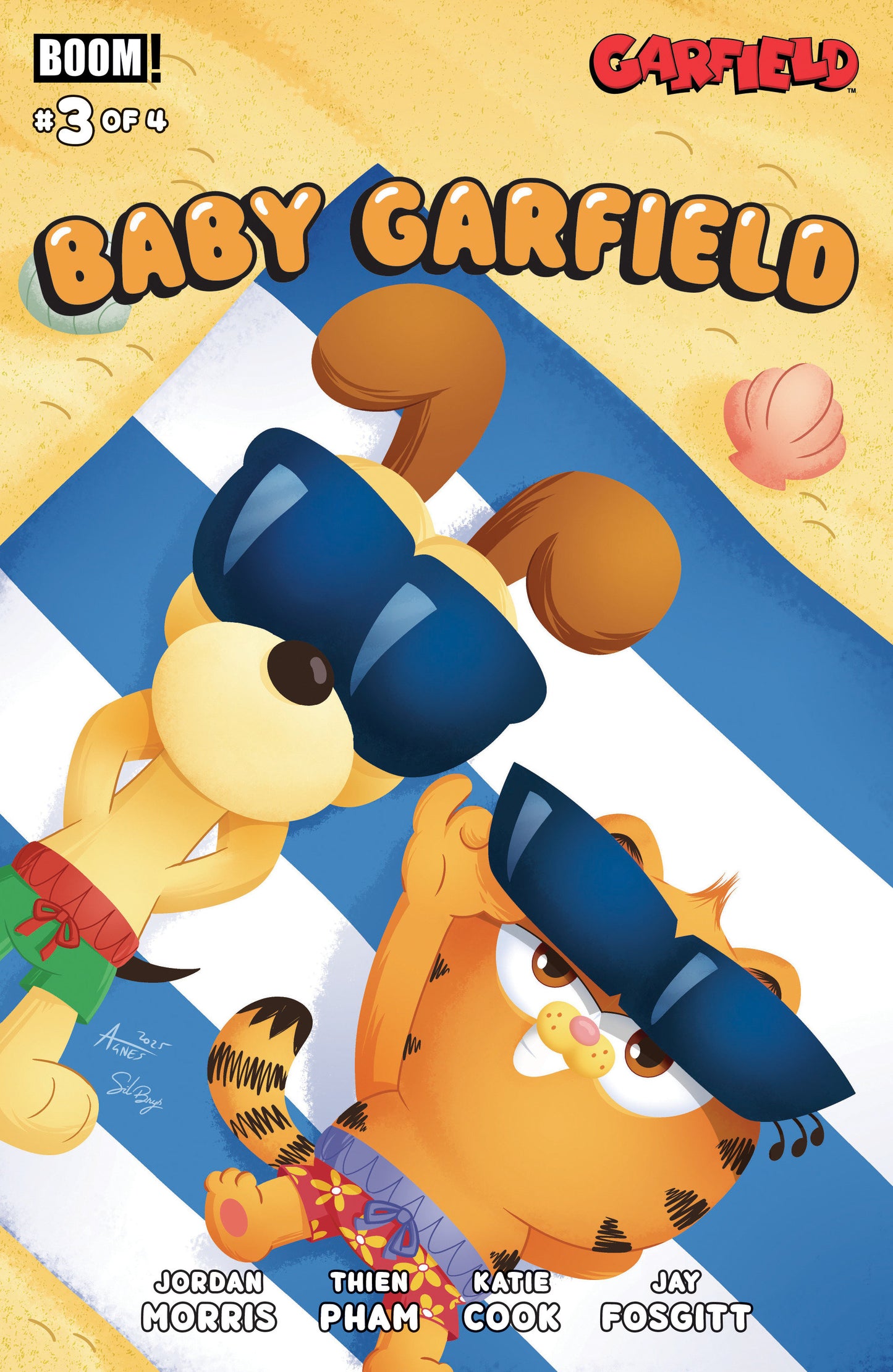 Baby Garfield #3 A Main (Dressed, Garbowska) ISBN: 84428401320803011 - FOC DATE: 5/3/26  - Release Date: 6/10/26