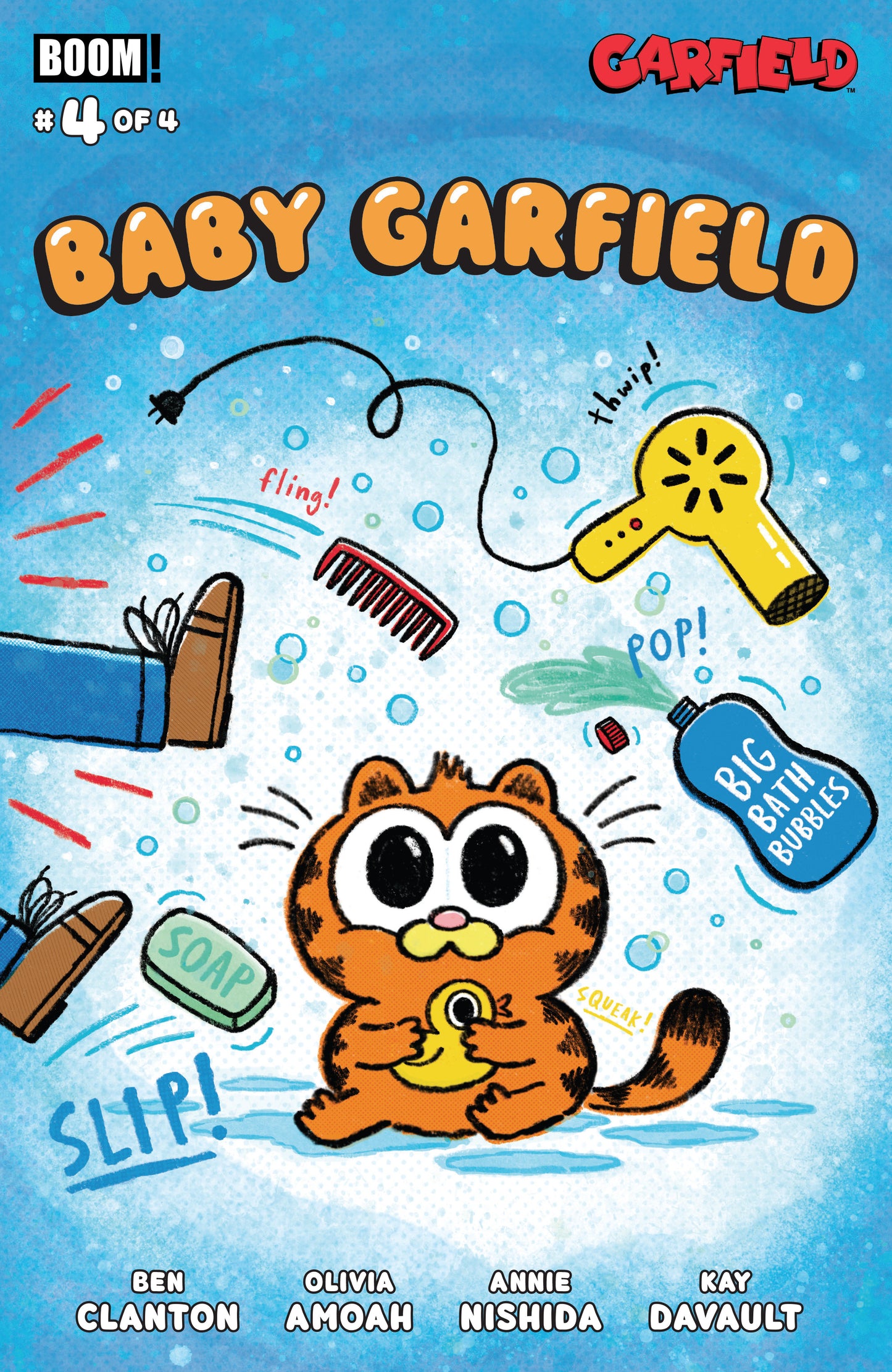 Baby Garfield #4 B Variant (Dressed, Clanton) ISBN: 84428401320804021 - FOC DATE: 5/24/26  - Release Date: 7/8/26