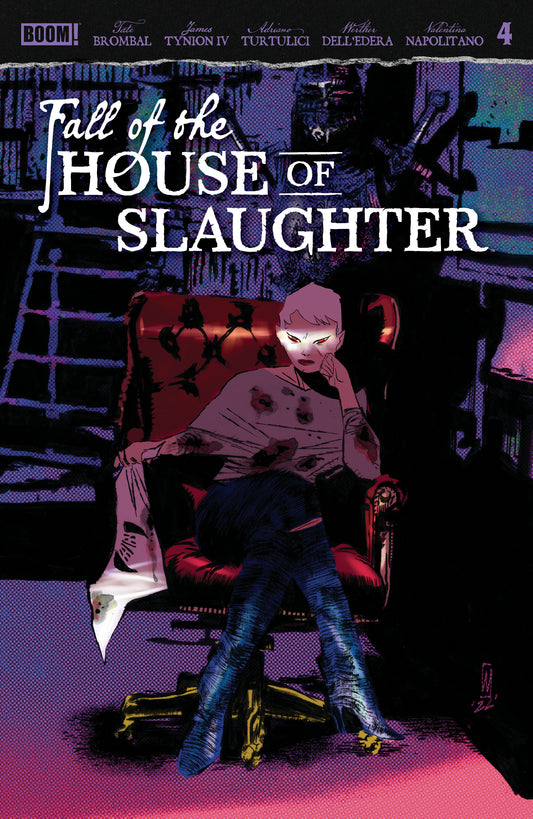 Fall of the House of Slaughter #4 B Main (Full Art, Dell'Edera) ISBN: 84428401330704021 - FOC DATE: 7/12/26  - Release Date: 8/26/26