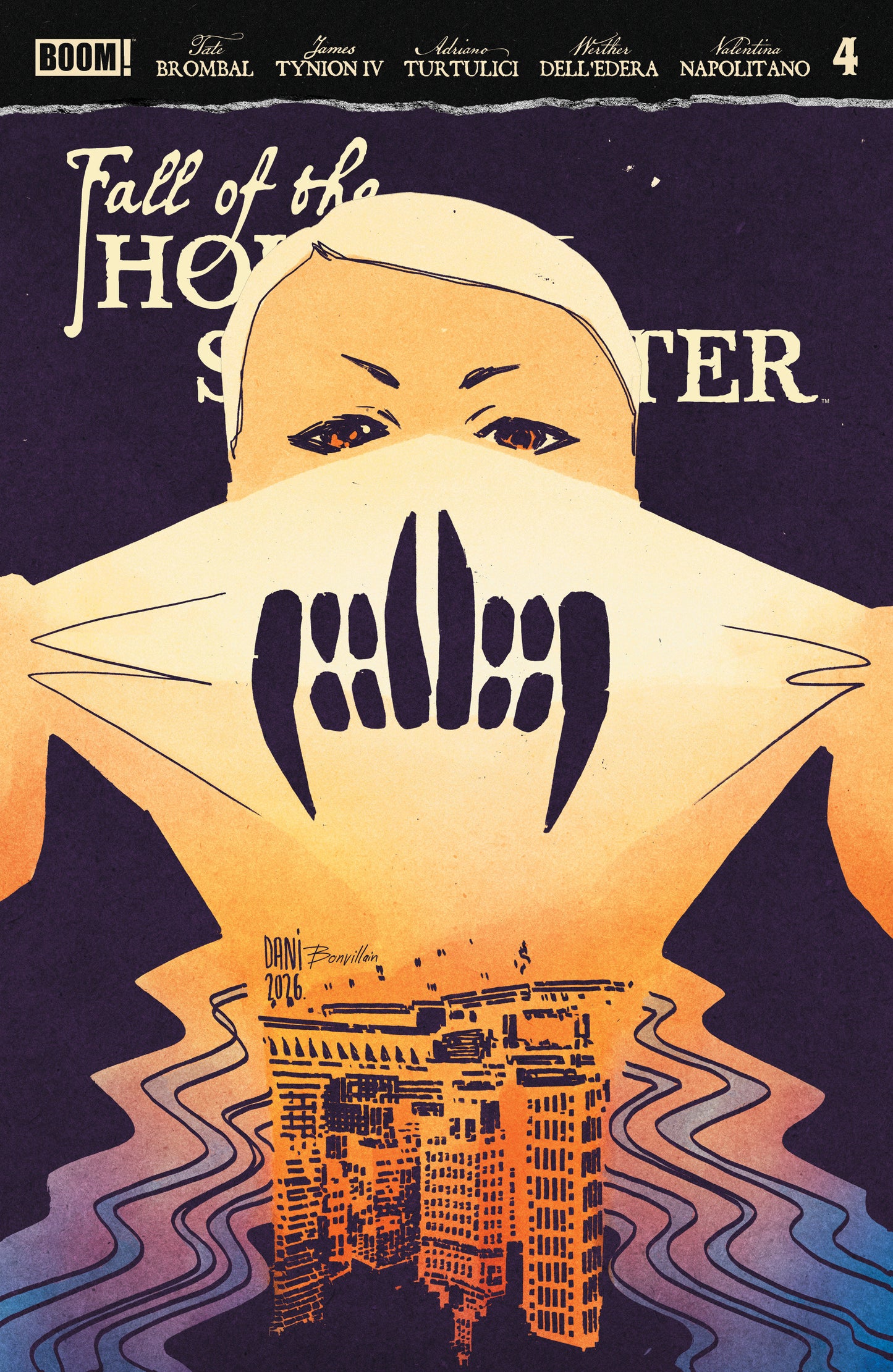 Fall of the House of Slaughter #4 I FOC Reveal Variant (Dressed, DANI) ISBN: 84428401330704091 - FOC DATE: 7/12/26  - Release Date: 8/26/26
