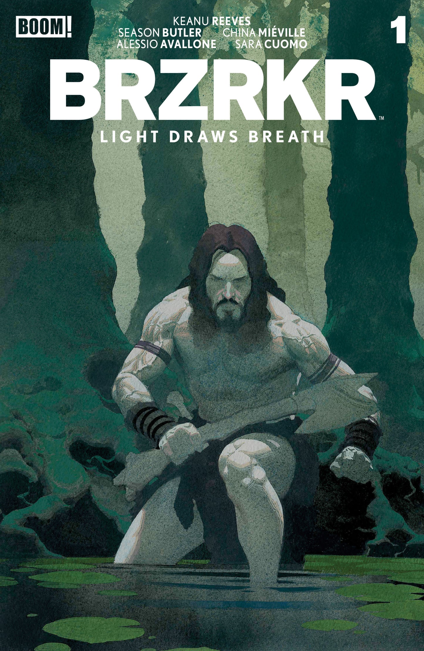 BRZRKR: Light Draws Breath #1 C Variant (Full Art, Foil, Ribic) ISBN: 84428401331401031 - FOC DATE: 4/5/26  - Release Date: 5/27/26
