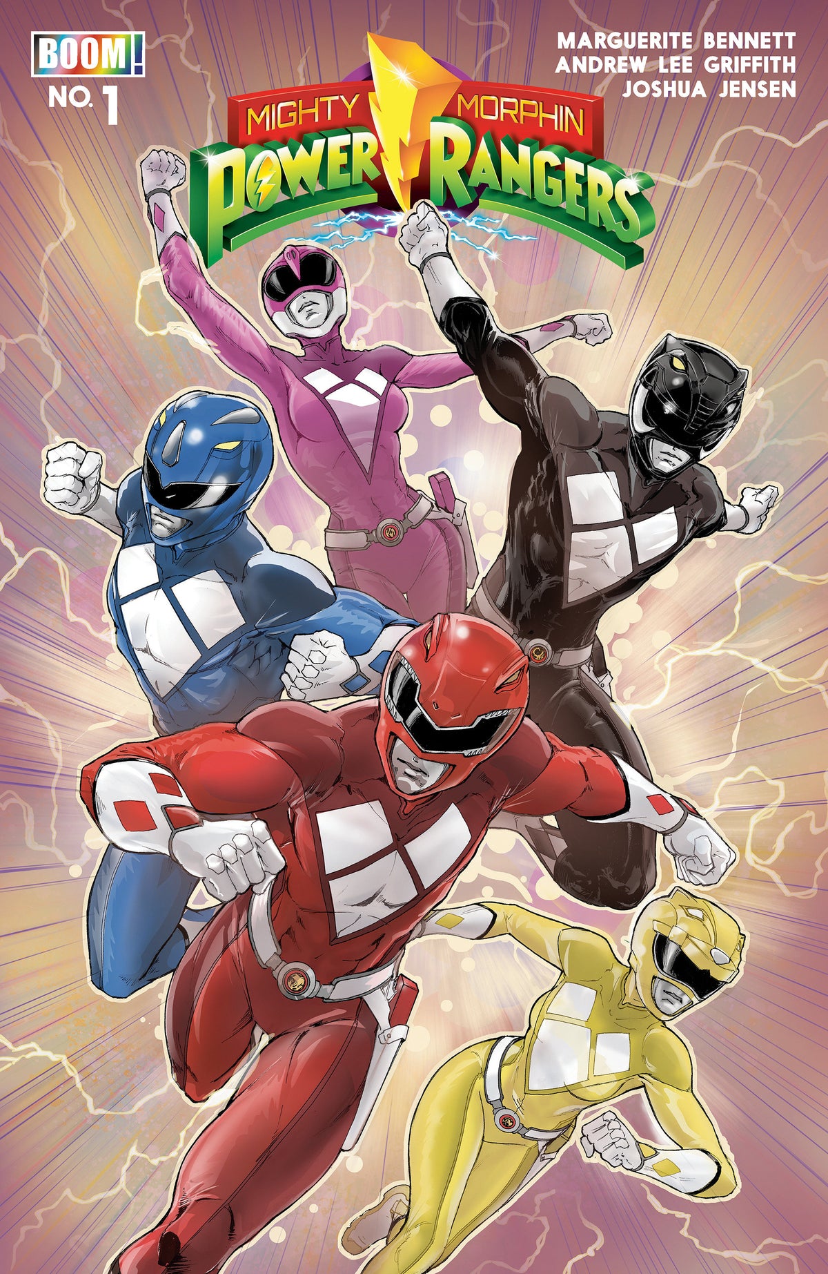Mighty Morphin Power Rangers (2026) #1 B Variant (Dressed, Griffith) ISBN: 84428401334501021 - FOC DATE: 4/19/26  - Release Date: 6/3/26