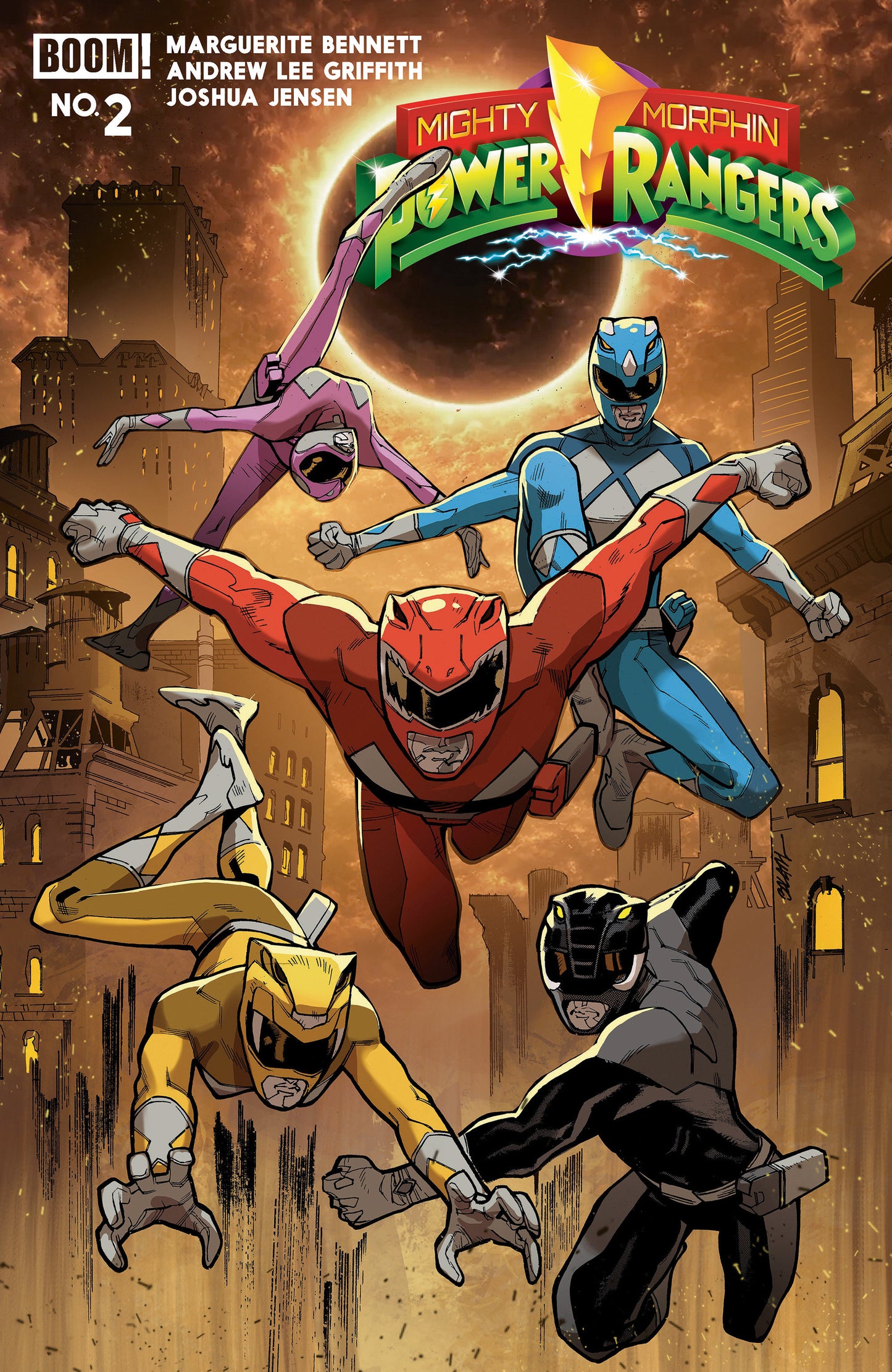 Mighty Morphin Power Rangers (2026) #2 A Main (Dressed, Balám) ISBN: 84428401334502011 - FOC DATE: 6/7/26  - Release Date: 7/15/26