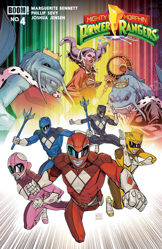 Mighty Morphin Power Rangers (2026) #4 B Variant (Dressed, Sevy) ISBN: 84428401334504021 - FOC DATE: 8/23/26  - Release Date: 9/30/26