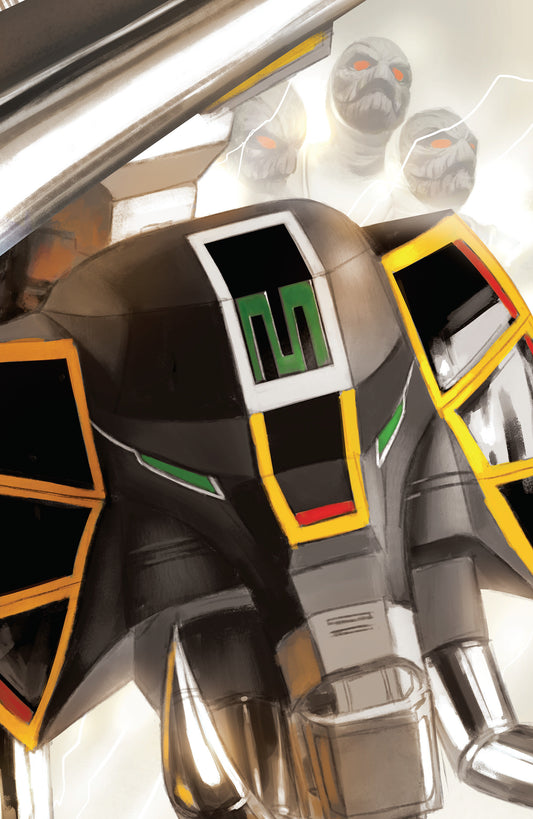 Mighty Morphin Power Rangers (2026) #6 C Megazord Card Stock Connecting Variant (Full Art, Mercado) ISBN: 84428401334506031 - FOC DATE: 10/18/26  - Release Date: 11/25/26
