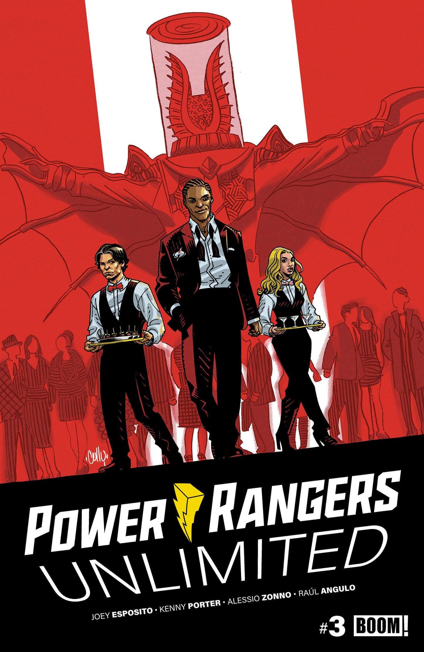Power Rangers Unlimited #3 B Variant (Dressed, Hamner) ISBN: 84428401340603021 - FOC DATE: 8/9/26  - Release Date: 9/16/26