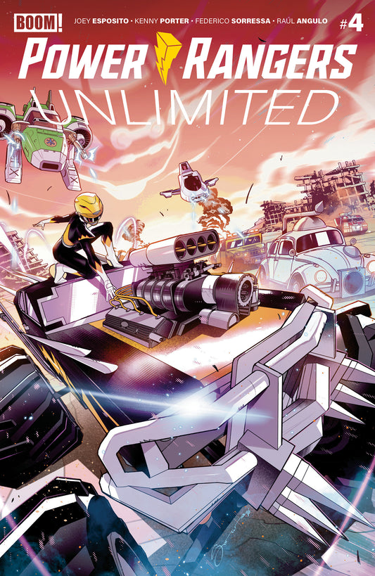 Power Rangers Unlimited #4 A Main (Dressed, Sorressa) ISBN: 84428401340604011 - FOC DATE: 9/6/26  - Release Date: 10/14/26