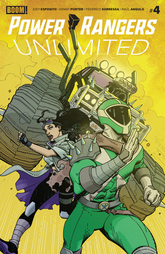 Power Rangers Unlimited #4 B Variant (Dressed, Hamner) ISBN: 84428401340604021 - FOC DATE: 9/6/26  - Release Date: 10/14/26