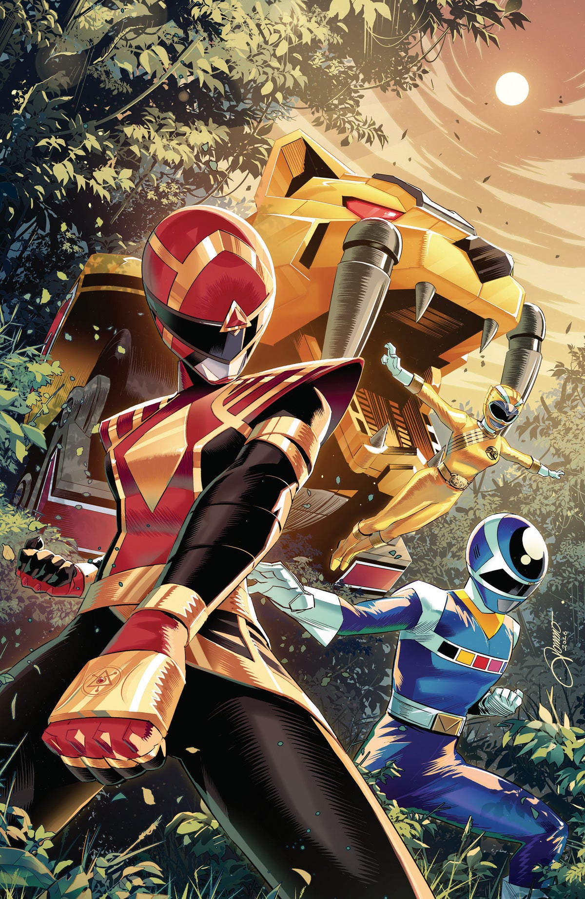 Power Rangers Unlimited #5 D Foil Variant (Full Art, Foil, Zonno) ISBN: 84428401340605041 - FOC DATE: 10/4/26  - Release Date: 11/11/26