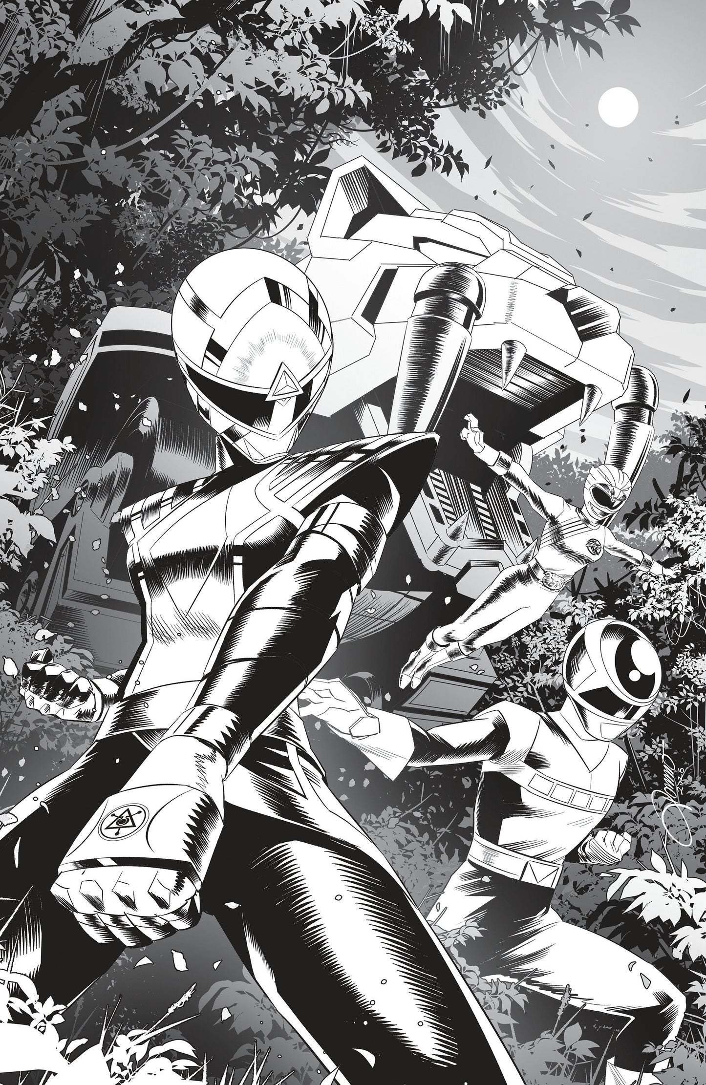 Power Rangers Unlimited #5 J Unlimited Variant (Full Art, Zonno) ISBN: 84428401340605101 - FOC DATE: 10/4/26  - Release Date: 11/11/26