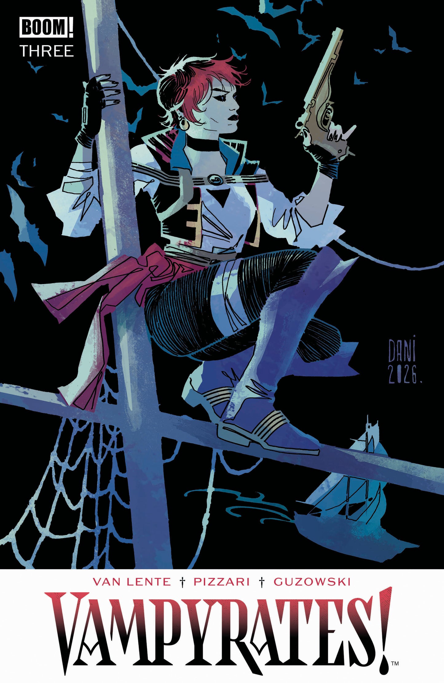 Vampyrates! #3 E FOC Reveal Variant (Dressed, Dani) ISBN: 84428401341303051 - FOC DATE: 8/9/26  - Release Date: 9/16/26