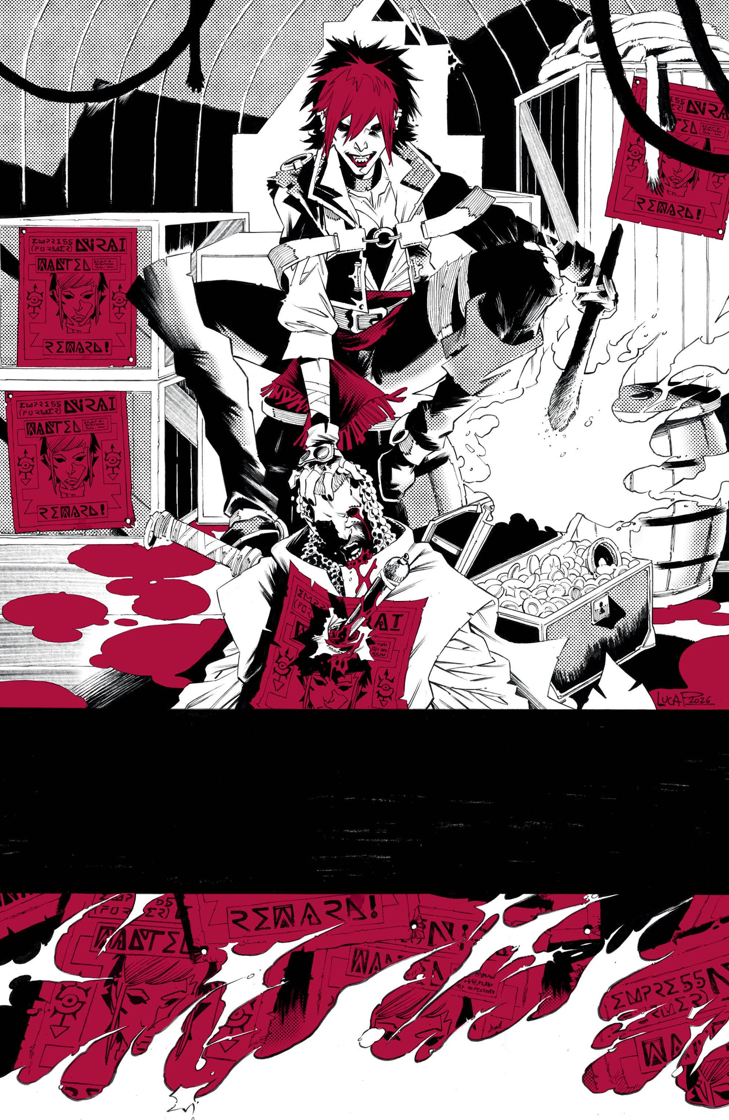 Vampyrates! #4 F Unlimited Variant (Full Art, Pizzari) ISBN: 84428401341304061 - FOC DATE: 9/20/26  - Release Date: 10/21/26